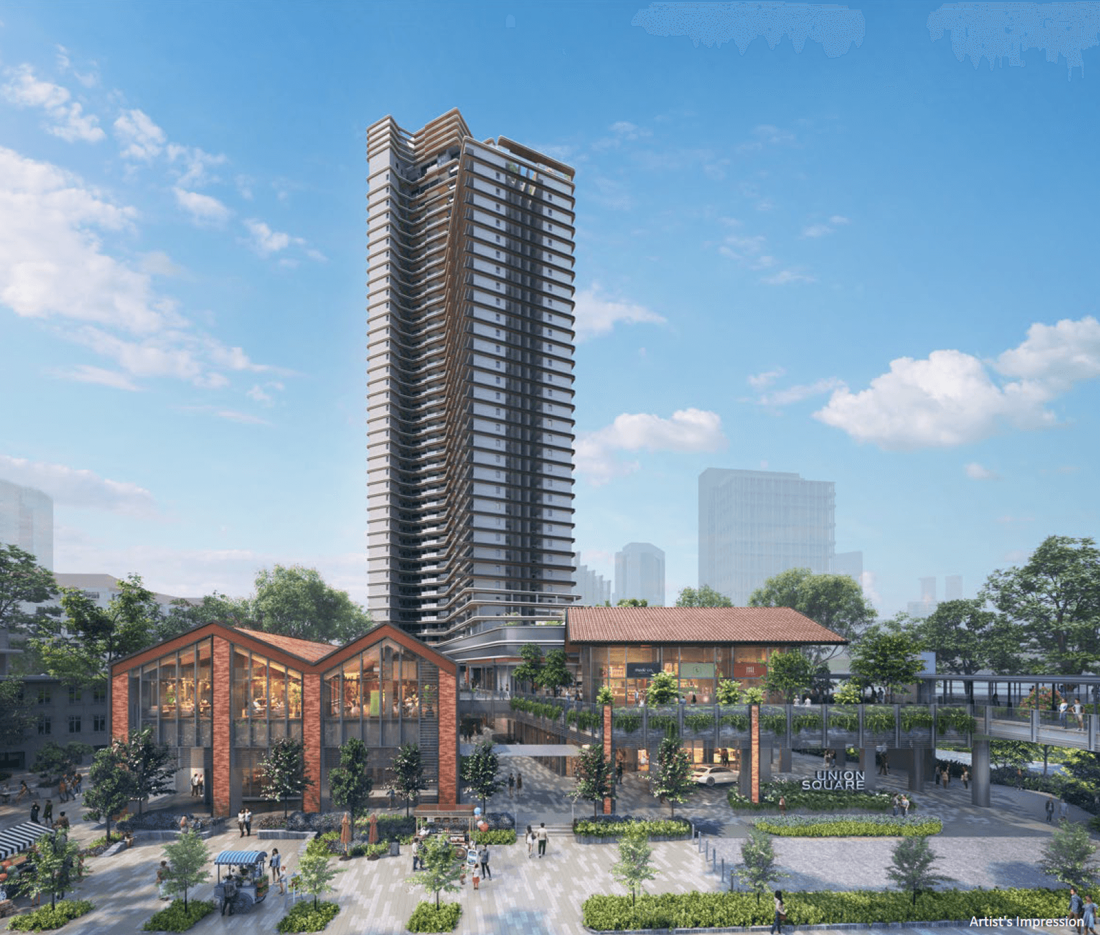 Union Square Residences, the developer's image