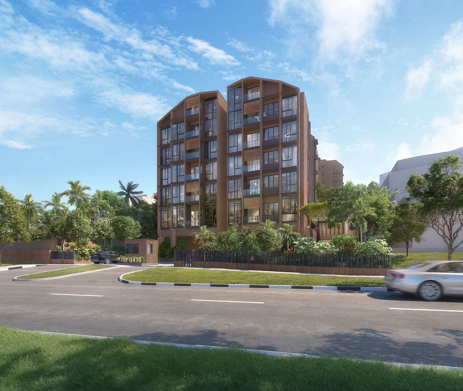 The Hillshore, the developer's image