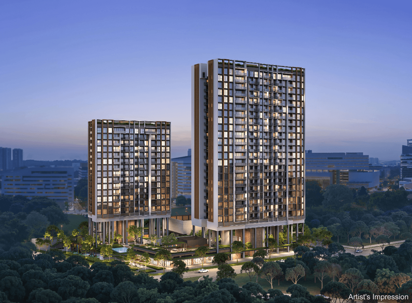 Hudson Place Residences, the developer's image